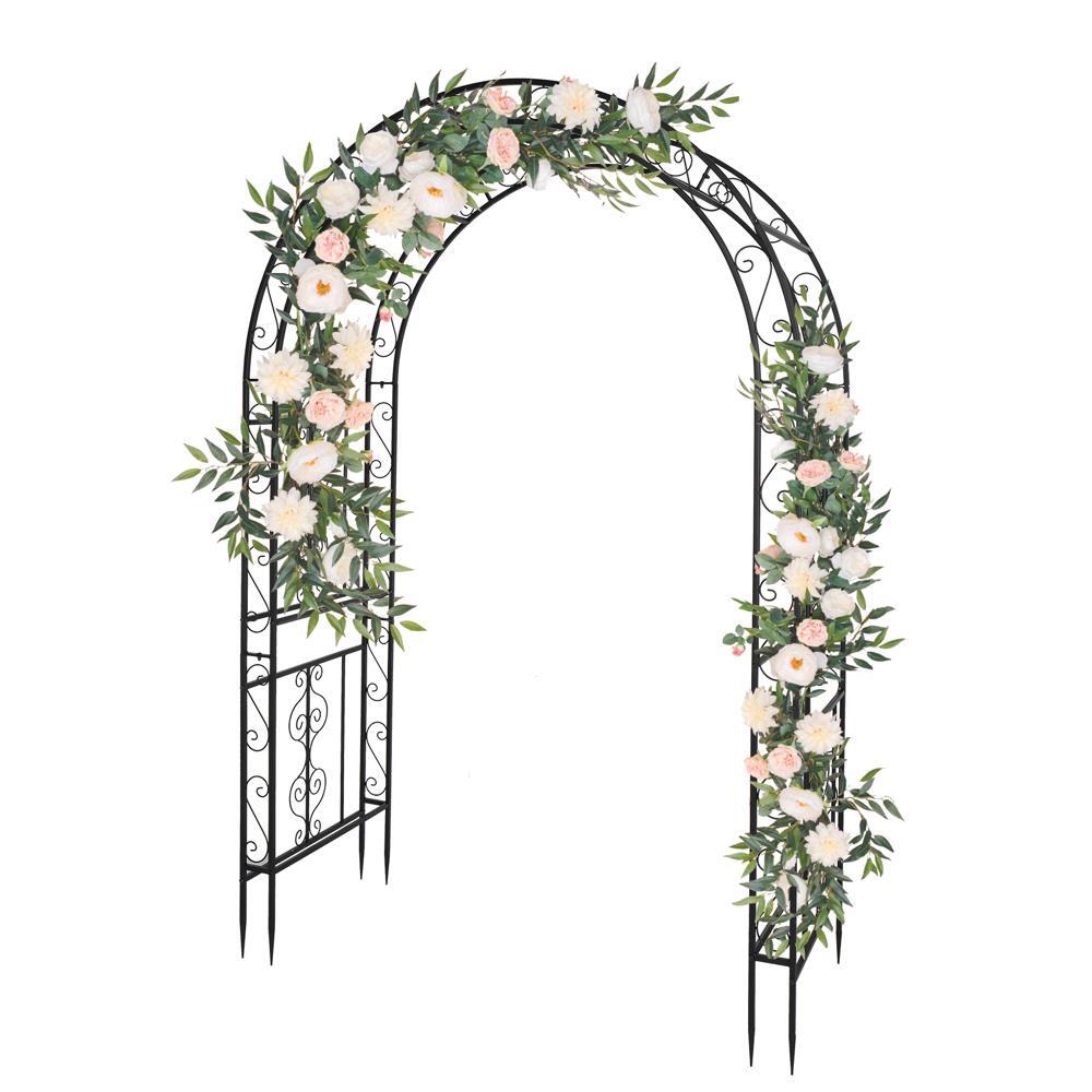 Wedding Arch Garden Arbor Metal Durable Iron for Climbing Plant Outdoor Ceremony