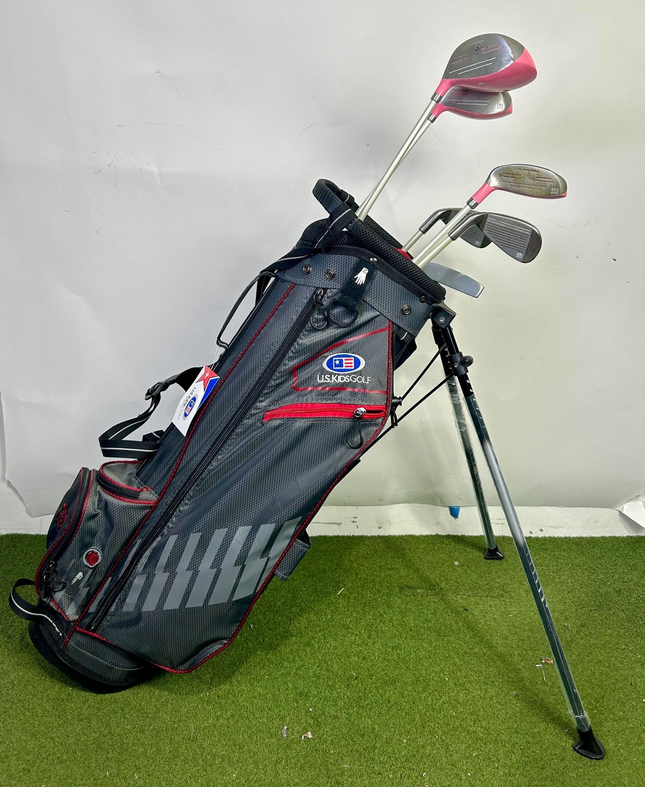 U.S Kids Golf Bag - Includes Right-Handed Kids Lynx Women's Golf Set