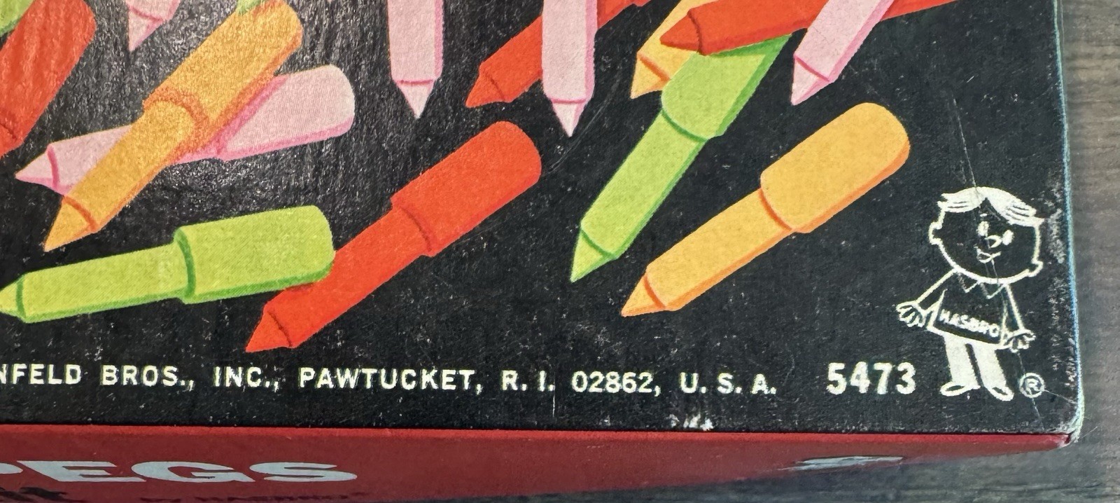 LITE-BRITE Pegs Refill Kit Vintage HASBRO 190 Pegs Included 1968 Original