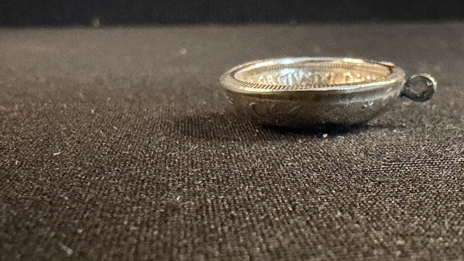 1943 Austrailian Sterling Silver Florin made into a Pendant