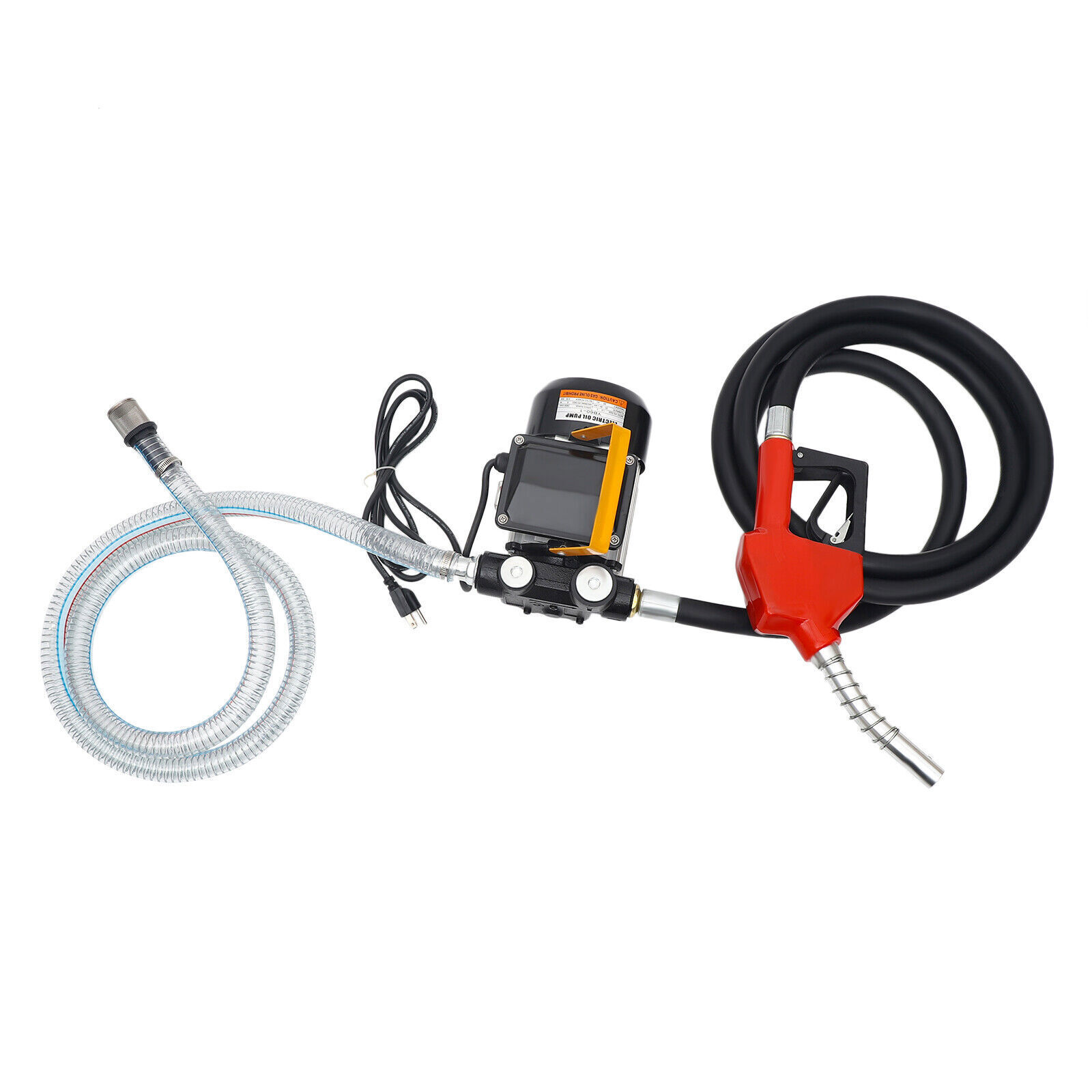 Electric Fuel Transfer Pump 60L/Min w/ Nozzle for Oil Fuel Diesel 550W