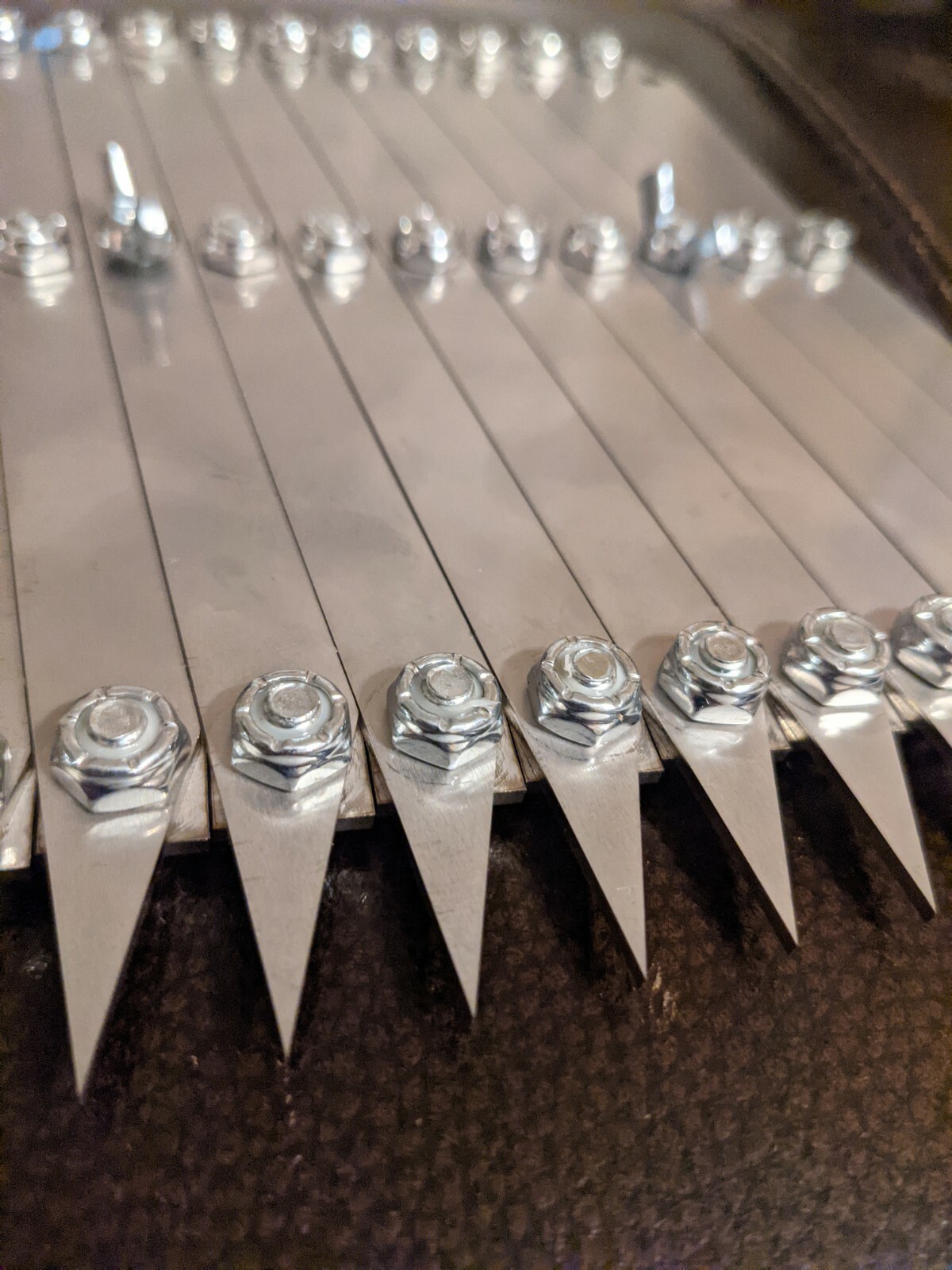 Picket Master Pro 12 point the equal spacing layout tool.