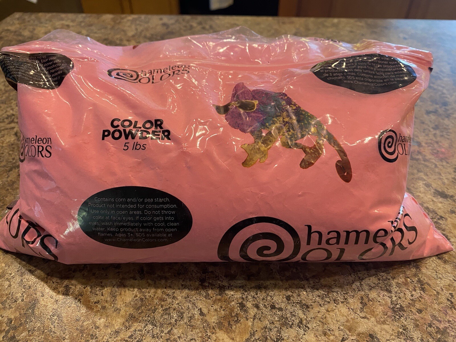 Color Blaze Gender Reveal 5 lbs PINK bag.