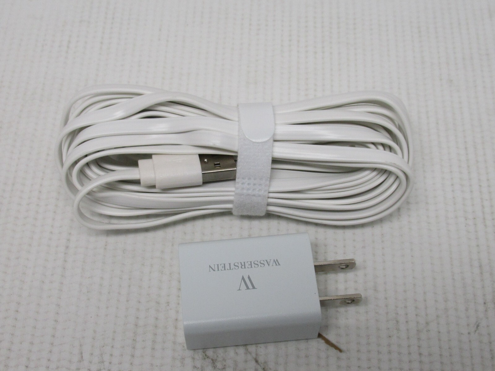 Wasserstein Power Cord for Wyze Cam Pan V3 | 20 ft Cable and Adapter - White