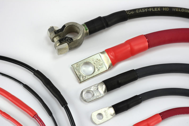 100 FT 100' Feet BLK 5/8" 16mm Polyolefin 2:1 Heat Shrink Tubing with Cable Text