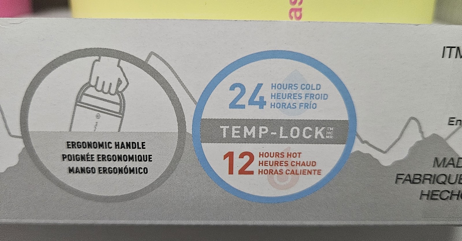 NEW Thermoflask Double Wall Insulated Food Jar, 2-Pack, Pink/Yellow 20oz