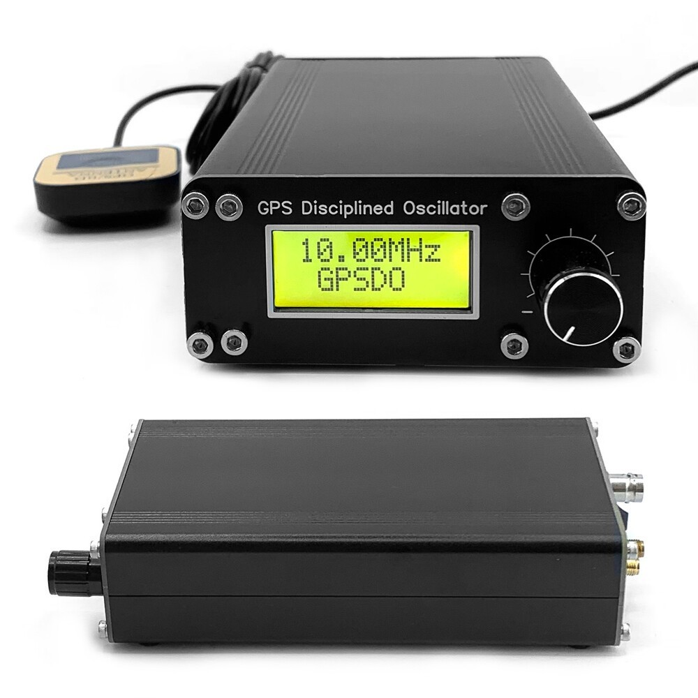 GPSDO 10MHz Signal Source Positioning Square Wave GPS Disciplined Oscillator