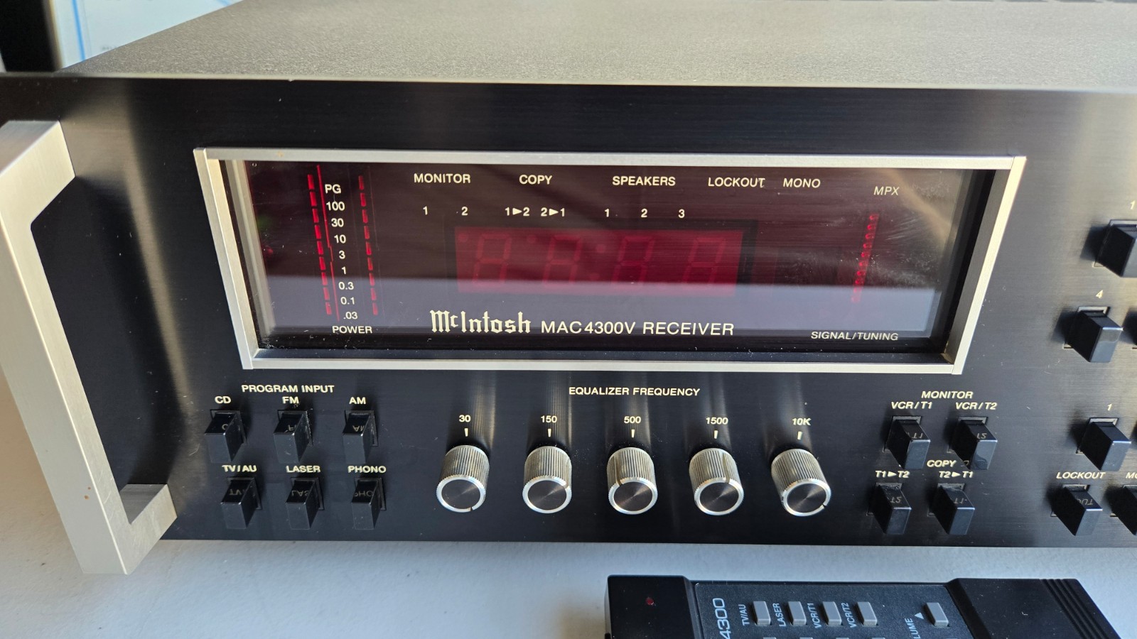 McIntosh MAC4300V Receiver W/ Remote Super Clean Fully Tested Working Great