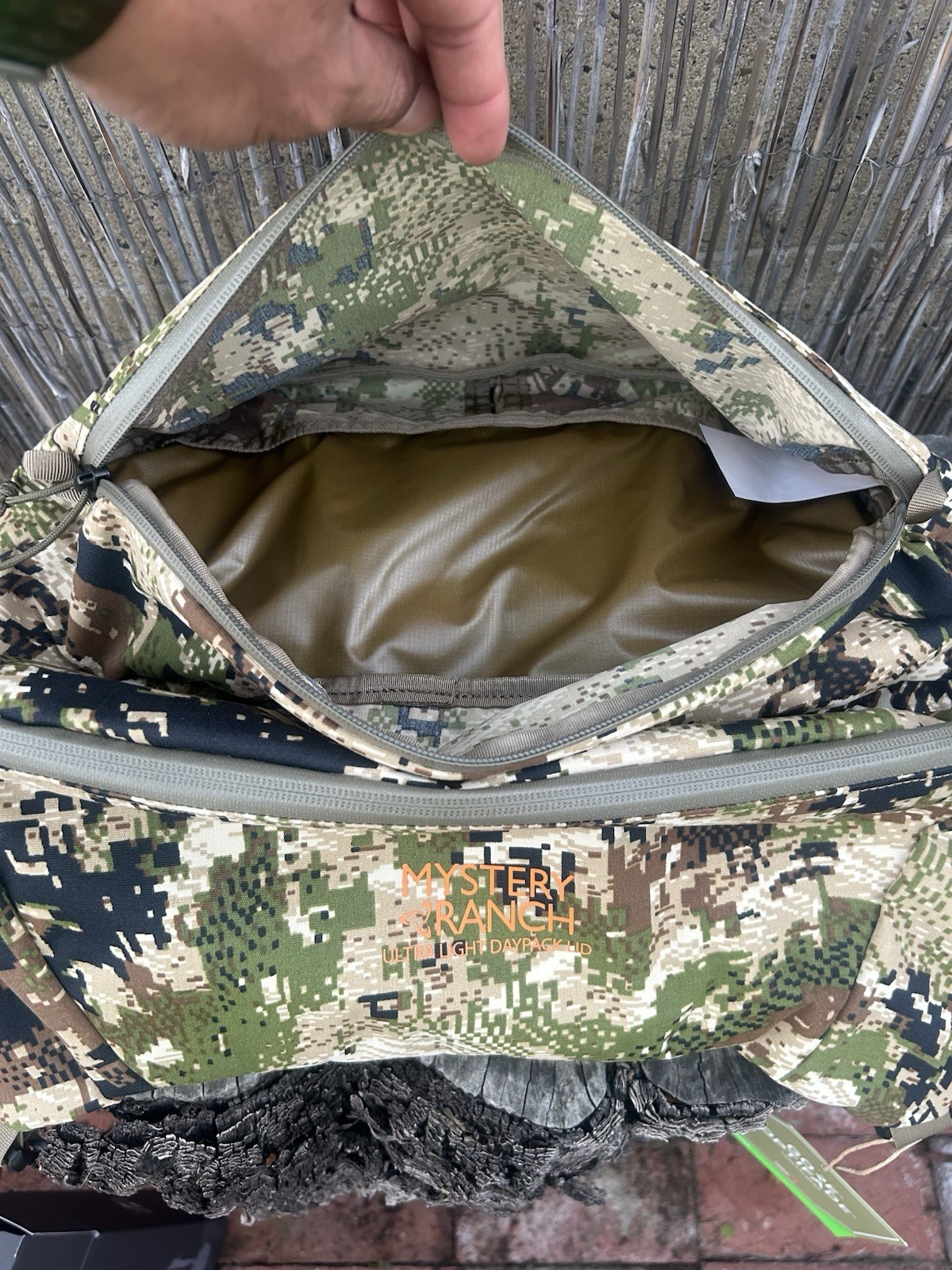 Mystery Ranch Ultralight Daypack Lid Optifade Subalpine Backpack Accessory NIB