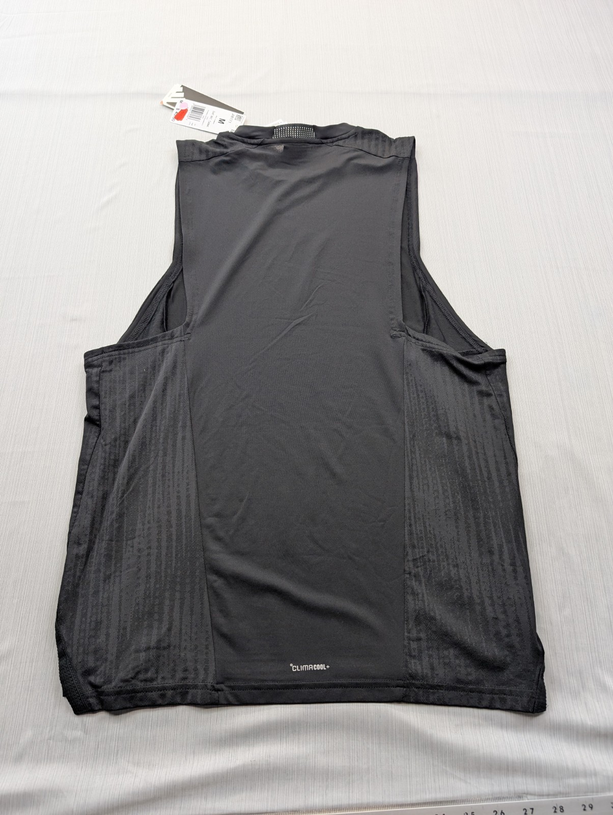 New Mens Adidas D4T Tank Top ClimaCool Training Tee Performance Black Sz Medium