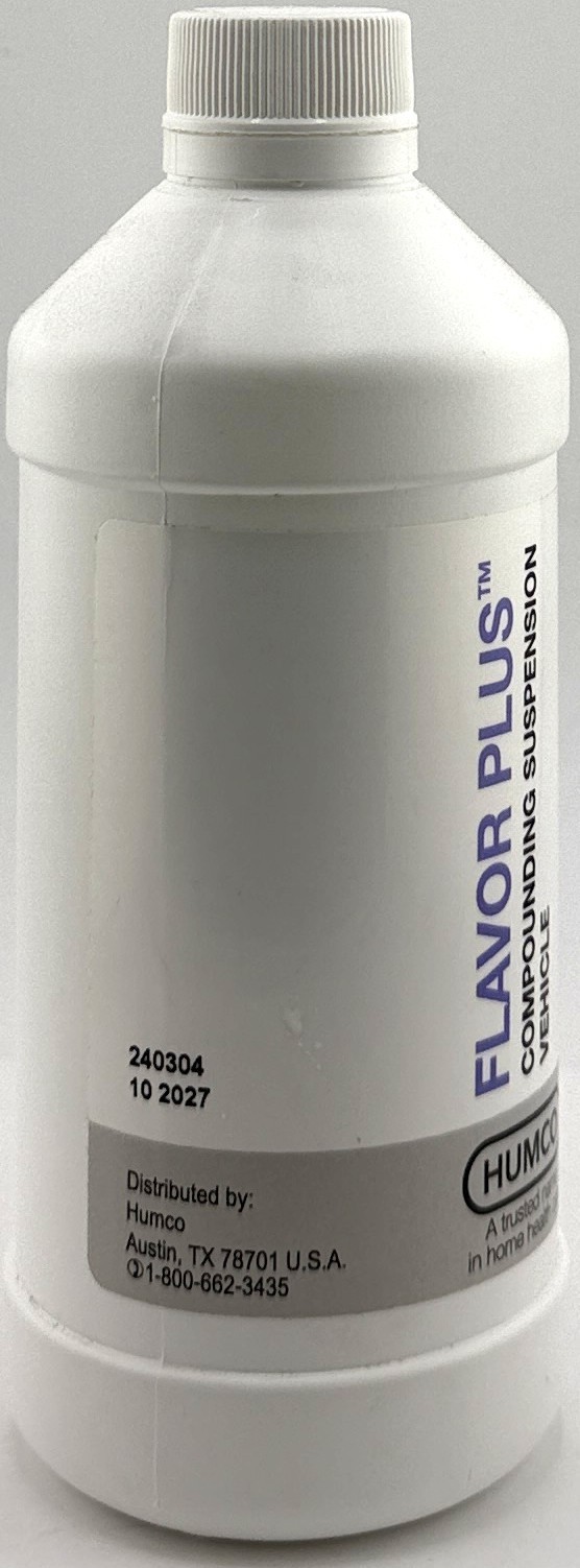 HUMCO FLAVOR PLUS COMPOUNDING SUSPENSION VEHICLE 16 OZ