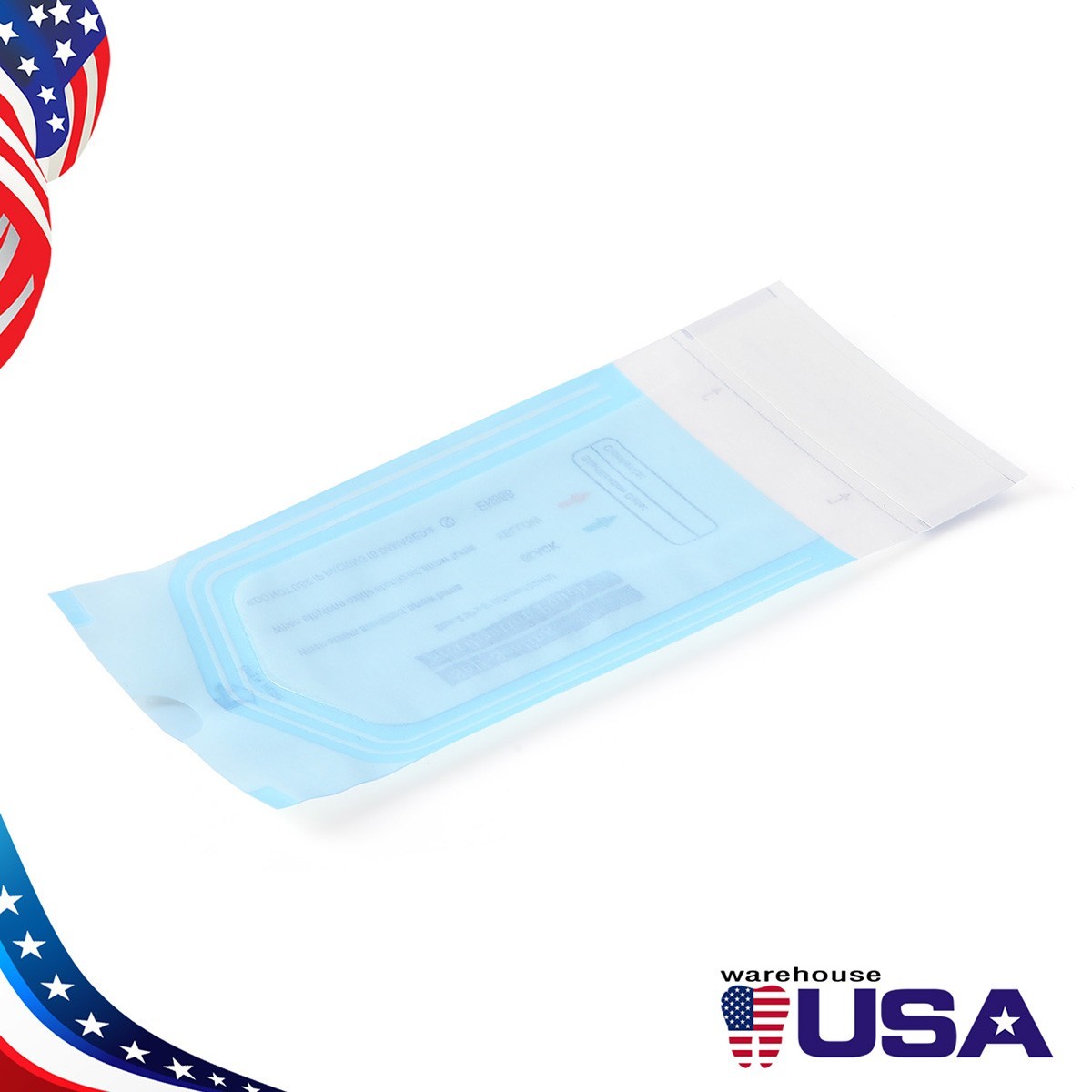 200pcs/Box Dental Medical Self-sealing Sterilization Pouches Bag Self Seal Pouch