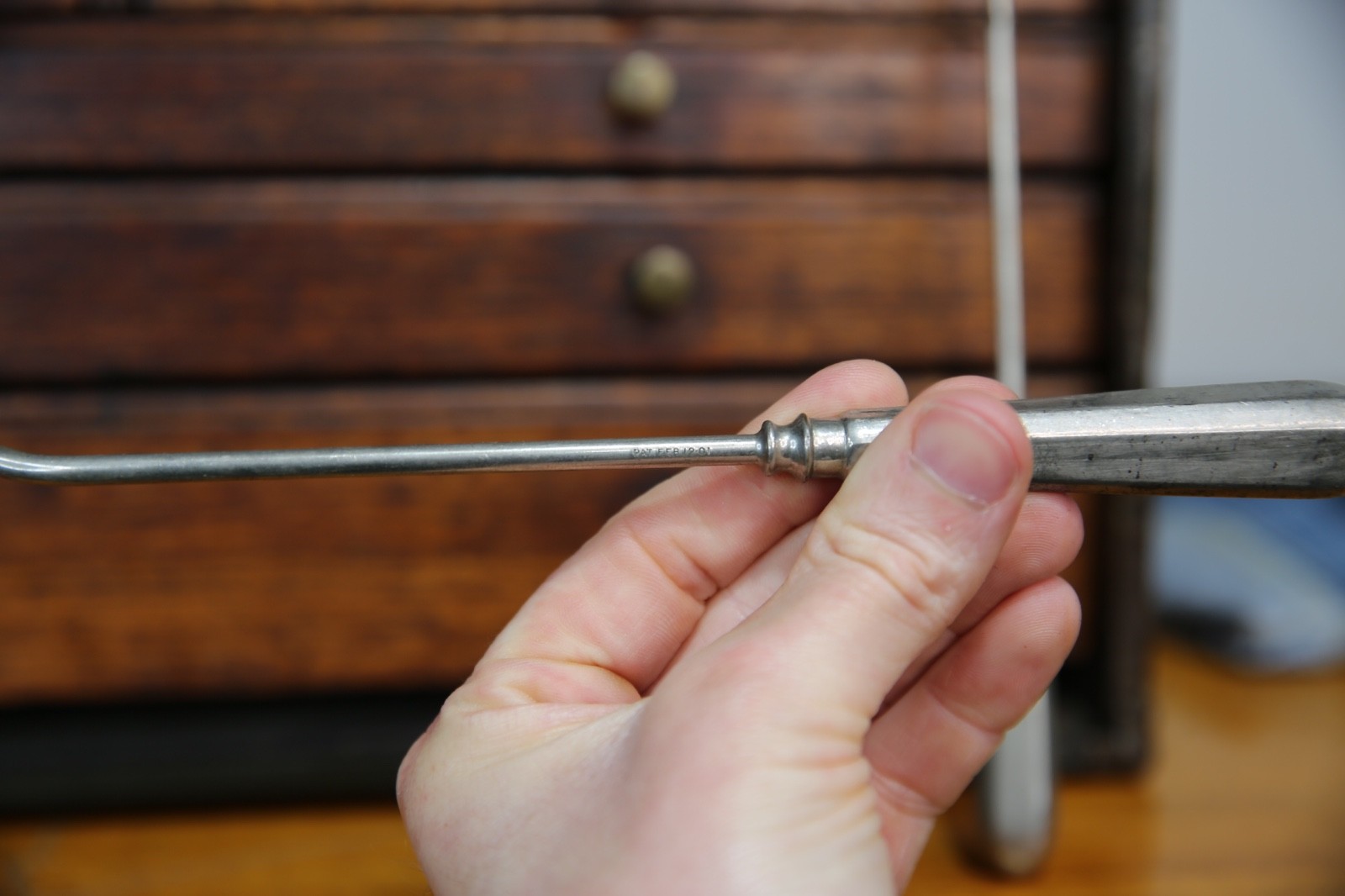 Antique Surgical Medical Tool embalming Undertaker Scalpel Oddity Germany VTG