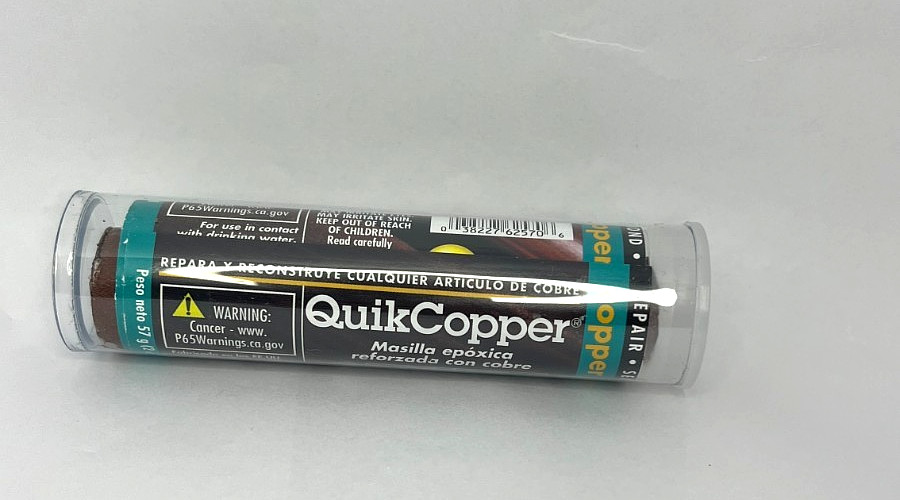 Copper Pipe & Tank Repair Epoxy Putty Stick - Repair Leaking Hot Lines & Other P