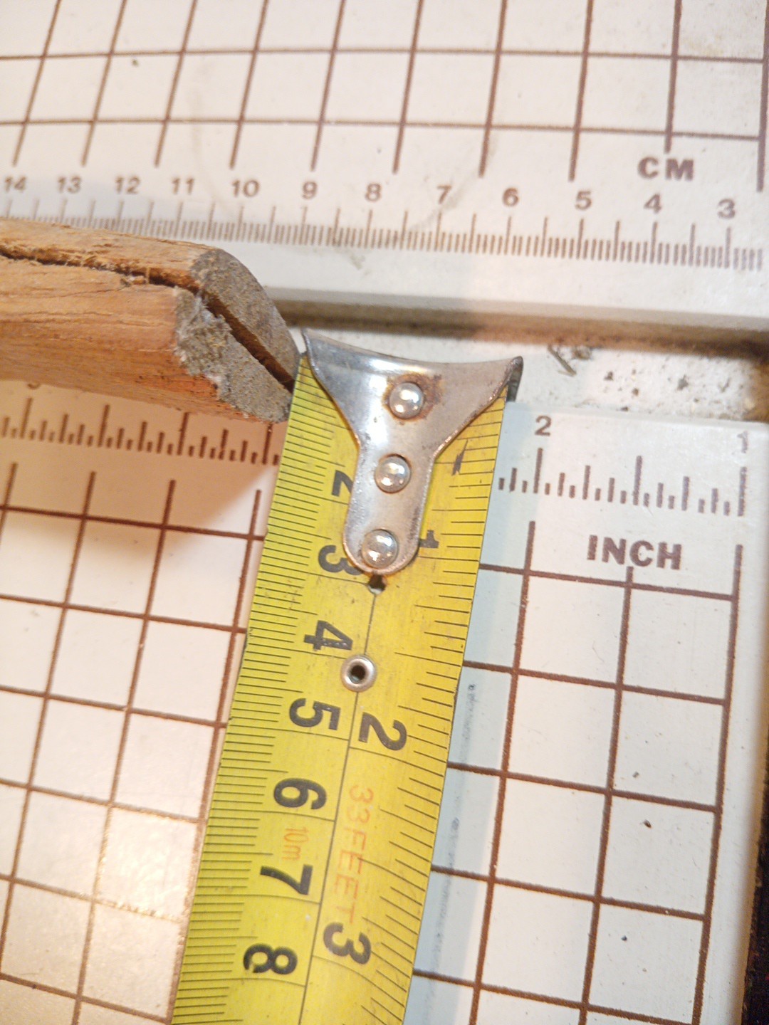 American Hickory 13" Handle, Replacement Handle, Handle Only, for hatchet