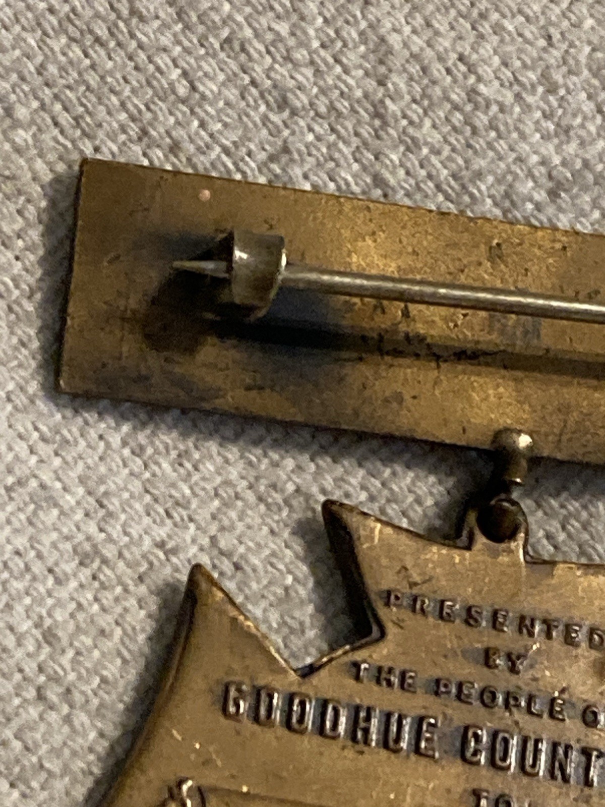 WW1 Goodhue County Minn Minnesota Service Medal Victory 1917-1919 World War