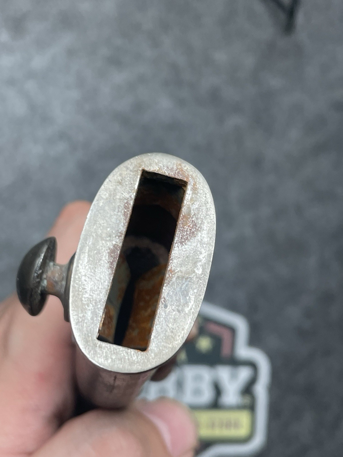 BRITISH 1888 1903 DAGGER SHEATH -- scabbard(Reproduction) Iron parts