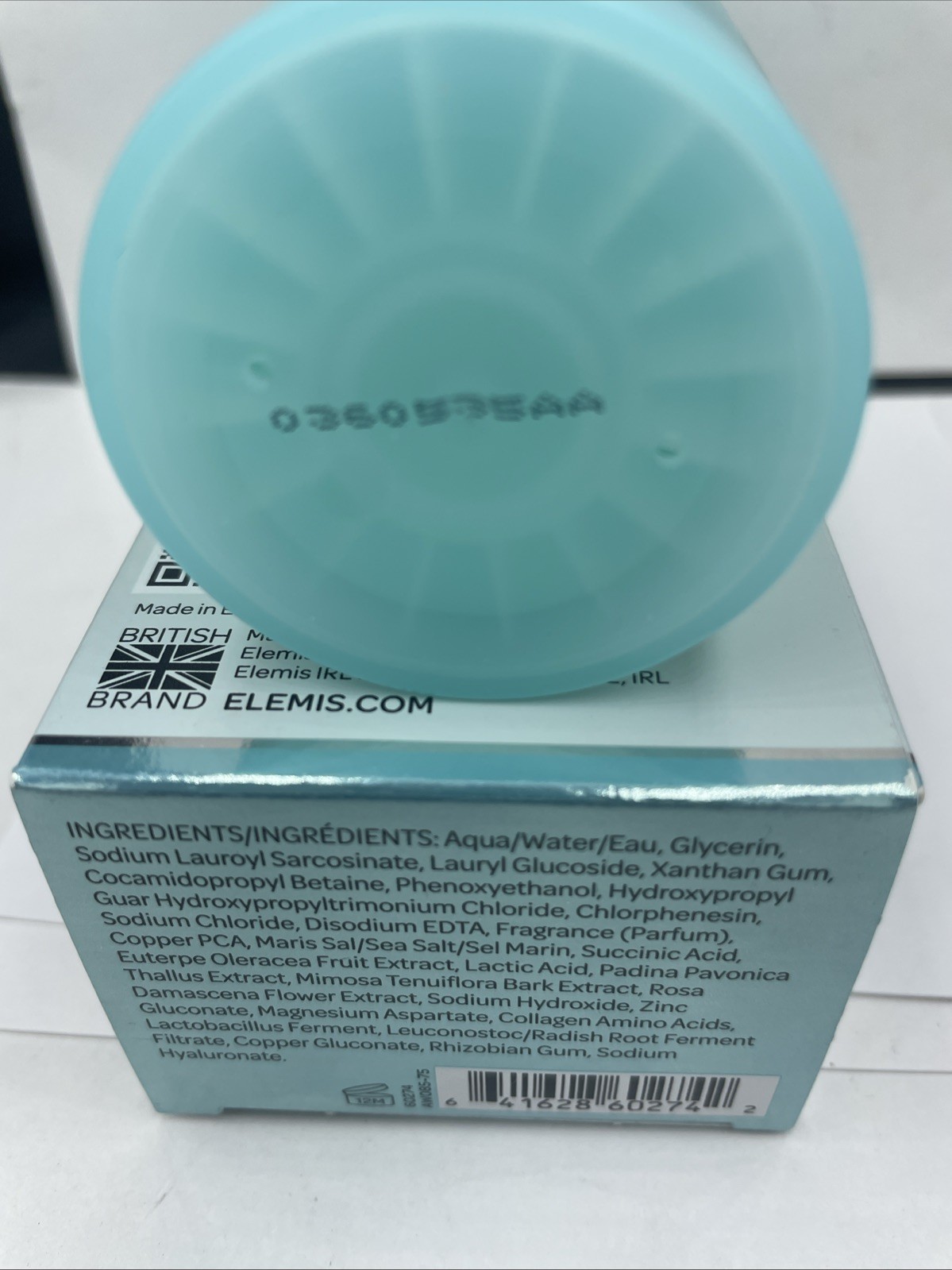 Elemis Pro-Collagen Energising Marine Cleanser 150ml 5oz EXP2028 GENUINE NEW!!!