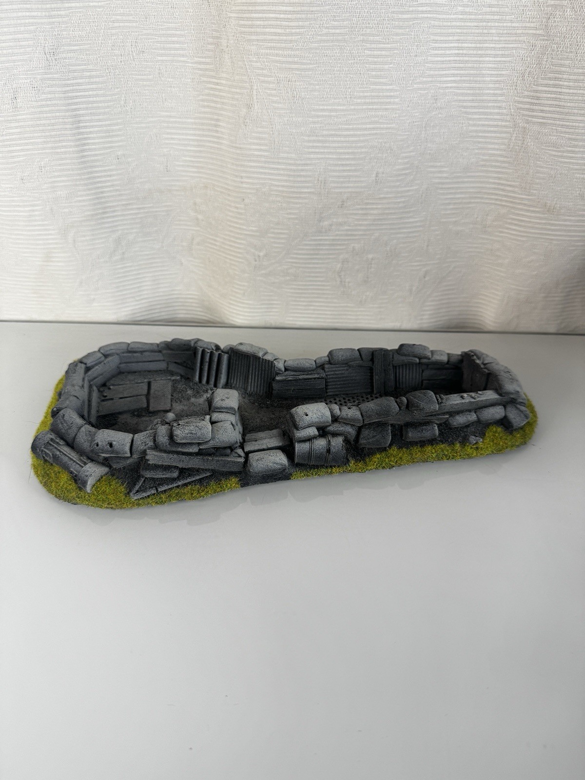 Citadel Scenery Sandbag Bunker Terrain Warhammer 40k Games Workshop OOP Rare