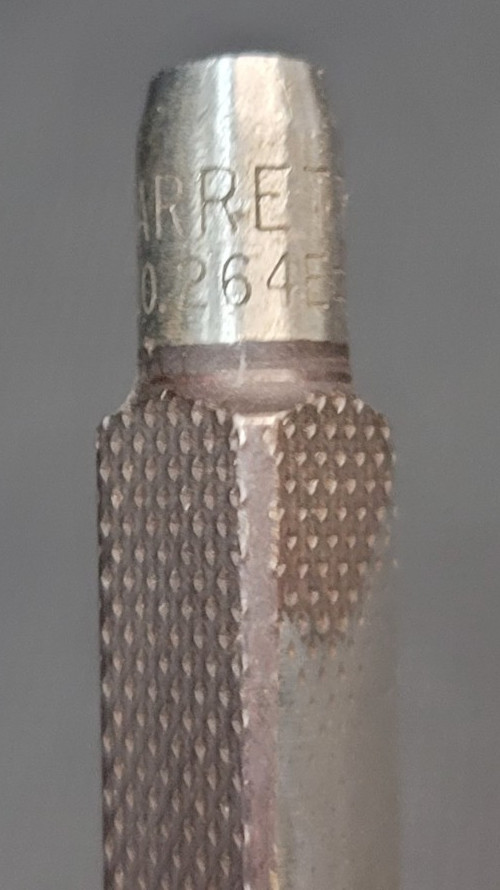 3 Piece Starrett Center Punch Set 264A, 264B, 264E