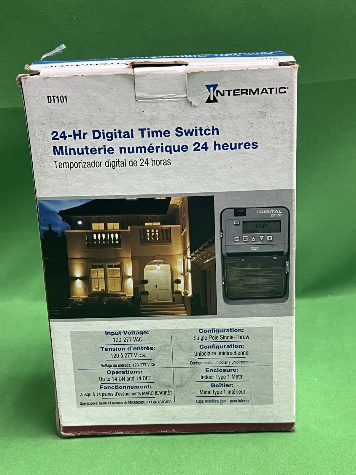 Intermatic DT101 24 Hour Dial Digital Electronic Controls New (E5)