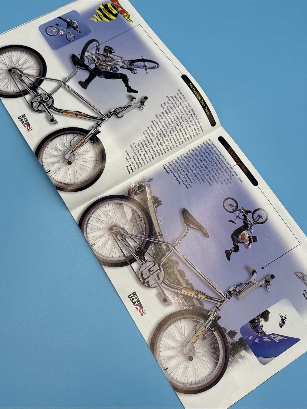 1996 GT DYNO BMX Freestyle Bicycle Catalog Mid-School 22 Pages AWESOME!