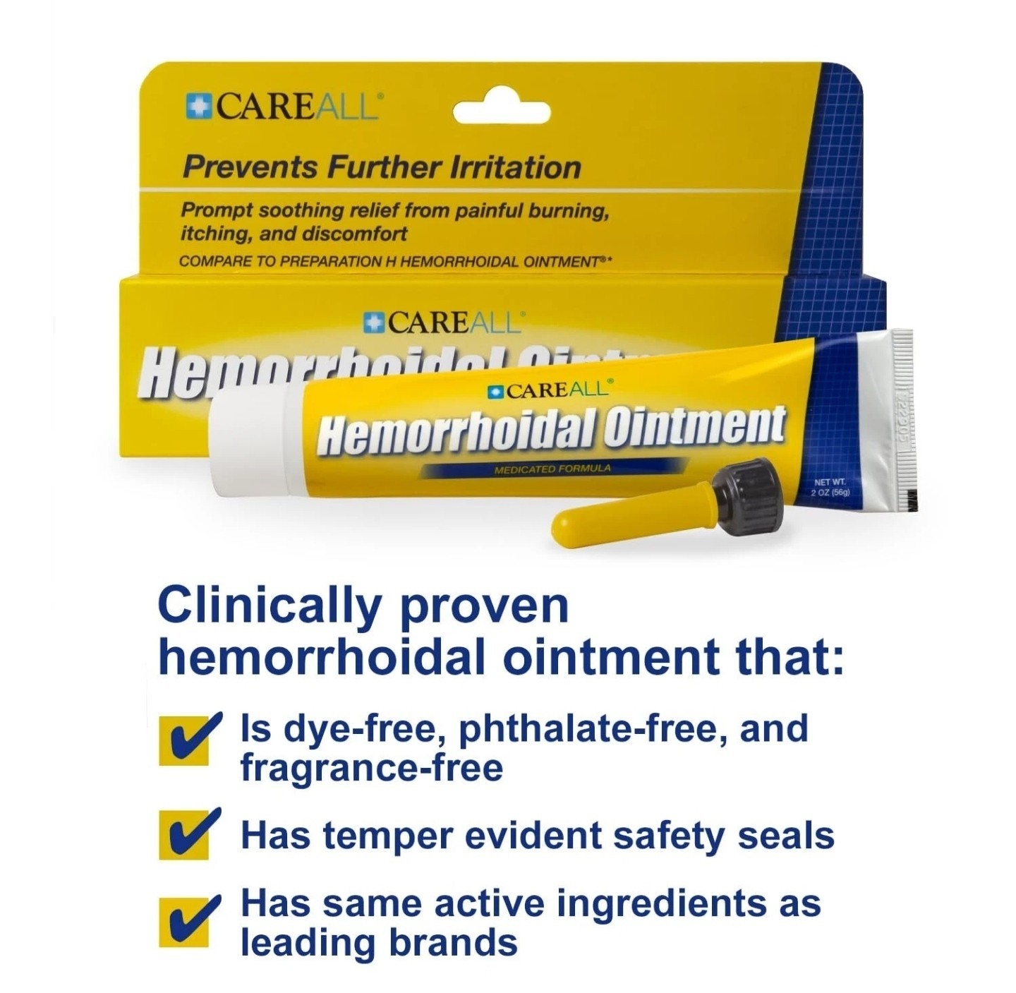 Crema Elimina Hemorroides con Aplicador Para Ayuda a Aliviar el Ardor y Dolor