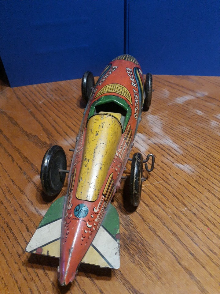 Marx Rocket Racer Wind-up, 1935, Works