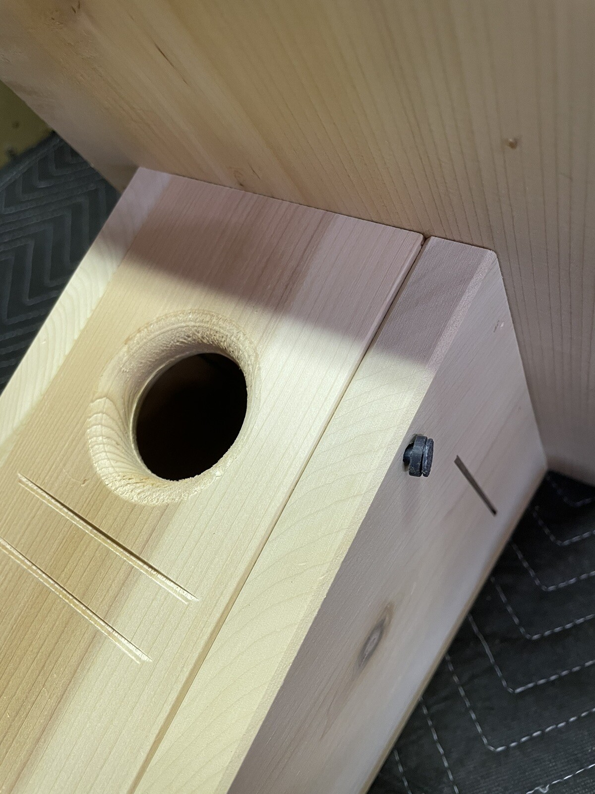 4-pack Peterson style Bluebird nest box (100% cedar).