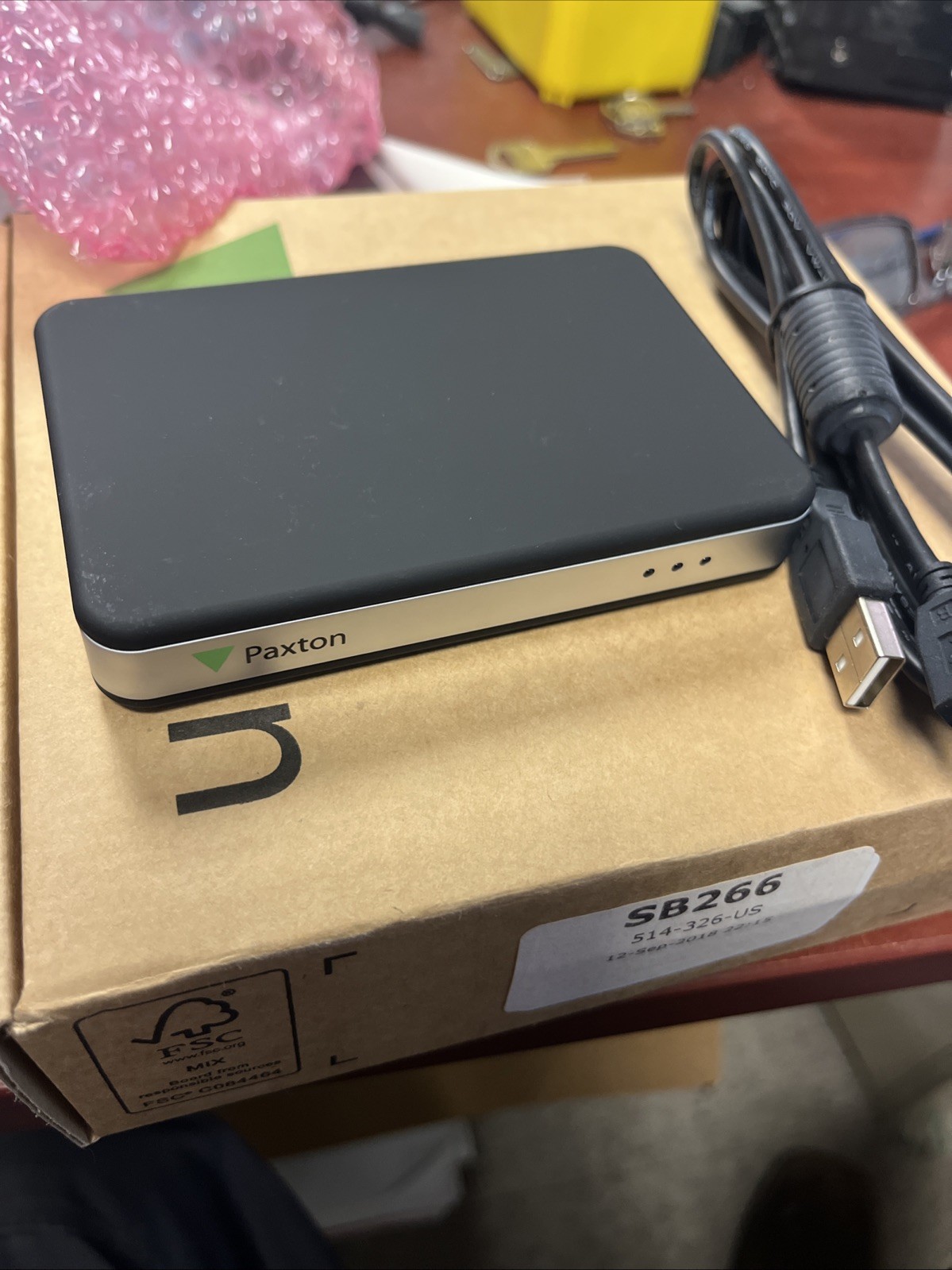 Paxton Access Control USB Desktop Reader