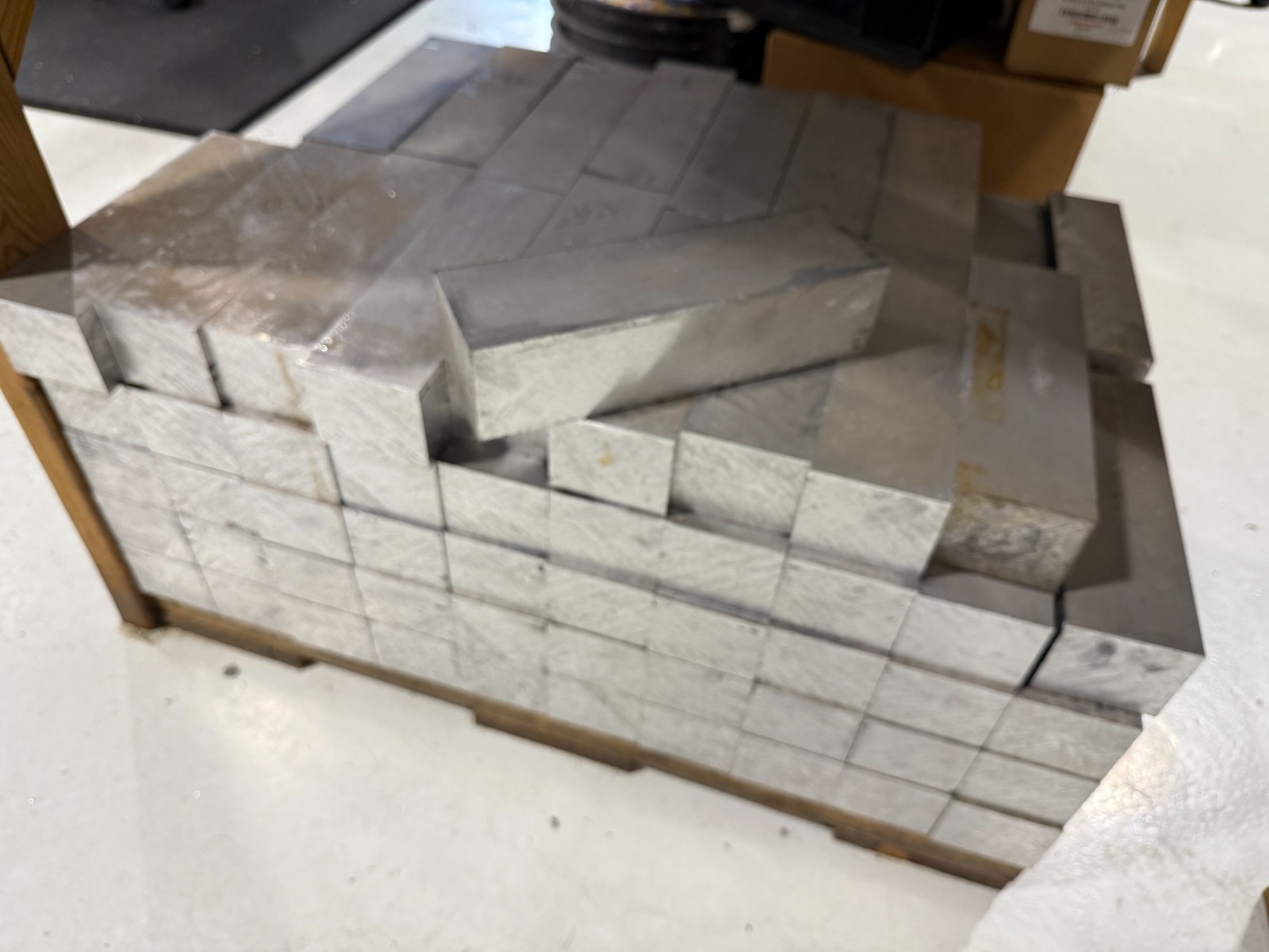 7075 T6 Aluminum Billet Stock 10 x 2.5 x 3