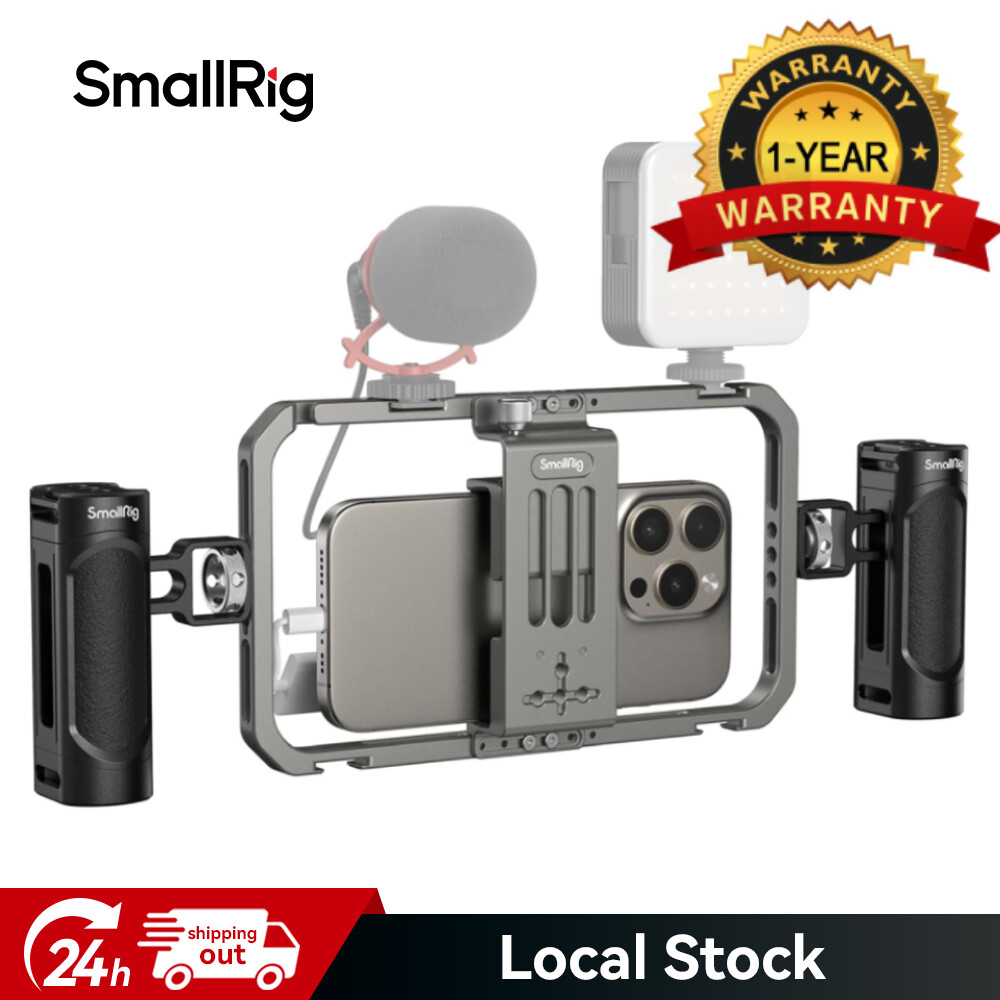 SmallRig Universal Phone Cage,Video Rig Kit for iPhone 17 for Samsung