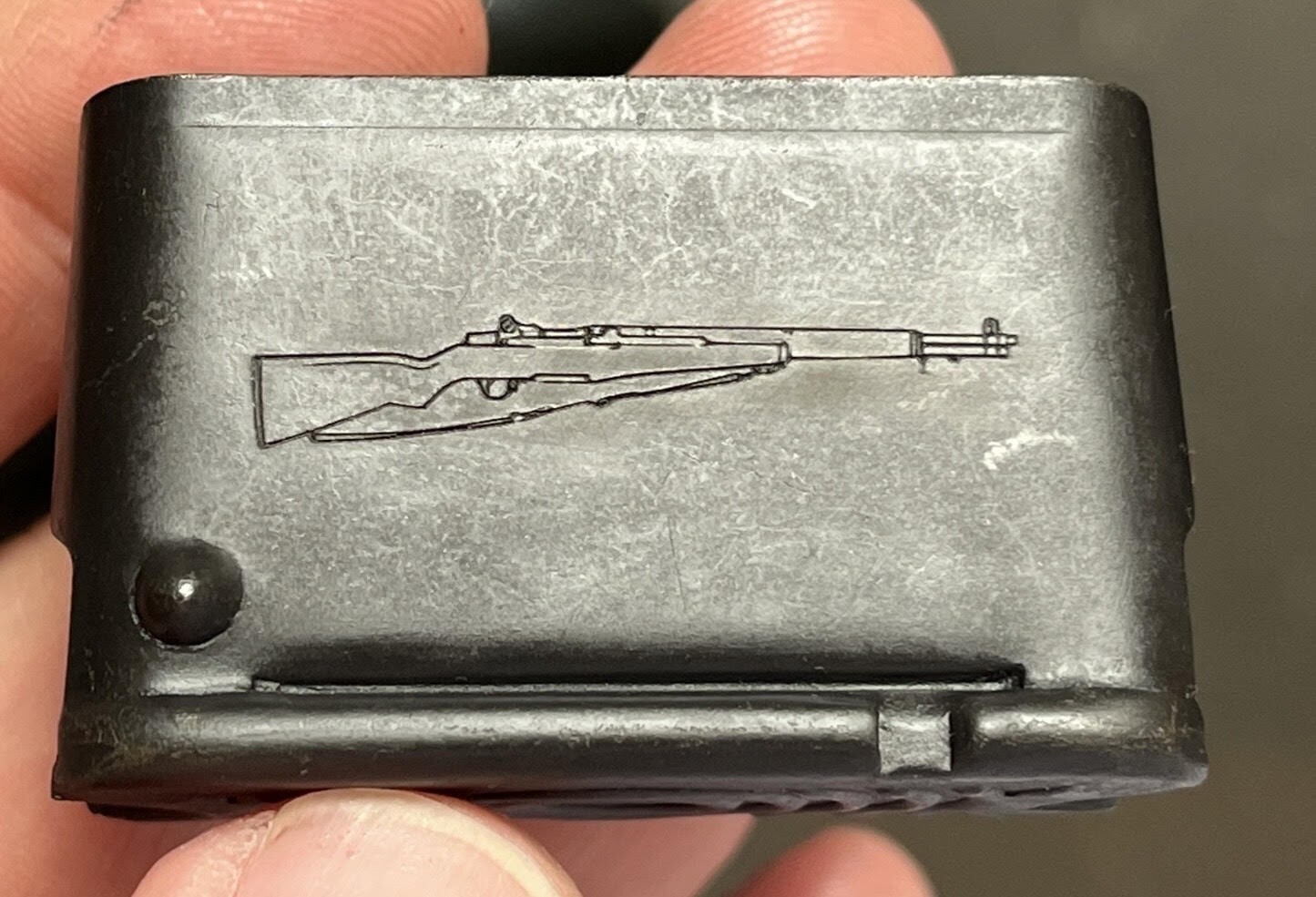 Custom Engraved M1 Garand En Bloc Clip, Have Your Rifles Markings Put On A Clip!
