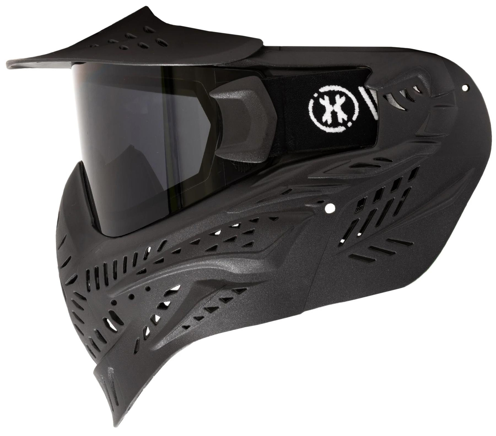 CLEARANCE HK Army HSTL Paintball Goggle Mask - Anti Fog Thermal Black Smoke Lens