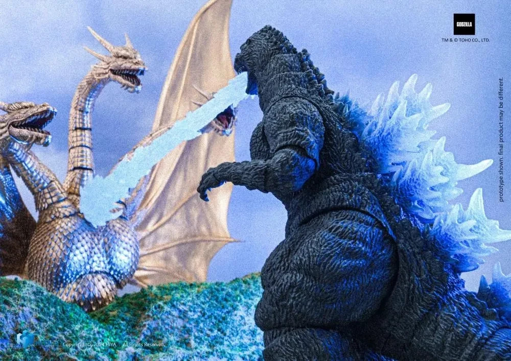 Hiya Toys Godzilla 1991 Heat Ray Hokkaido Ver Exquisite Basic MINT Sealed
