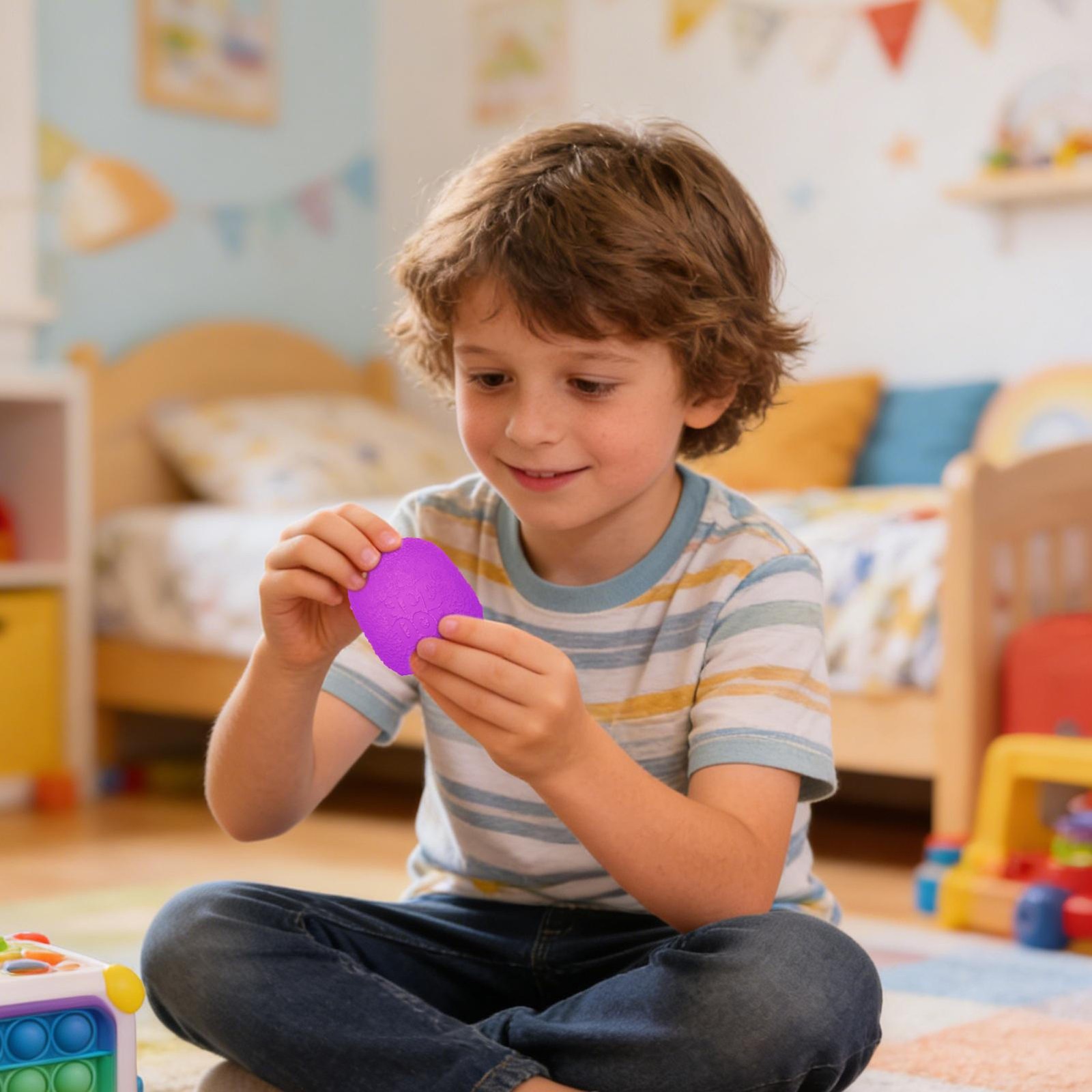 Schylling NeeDoh Gumdrop - Textured Sensory Toy with Super Solid Squish