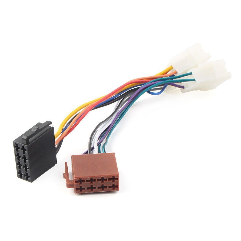 Fit Toyota ISO Wiring Harness Stereo Radio Plug Lead Loom Connector Adaptor