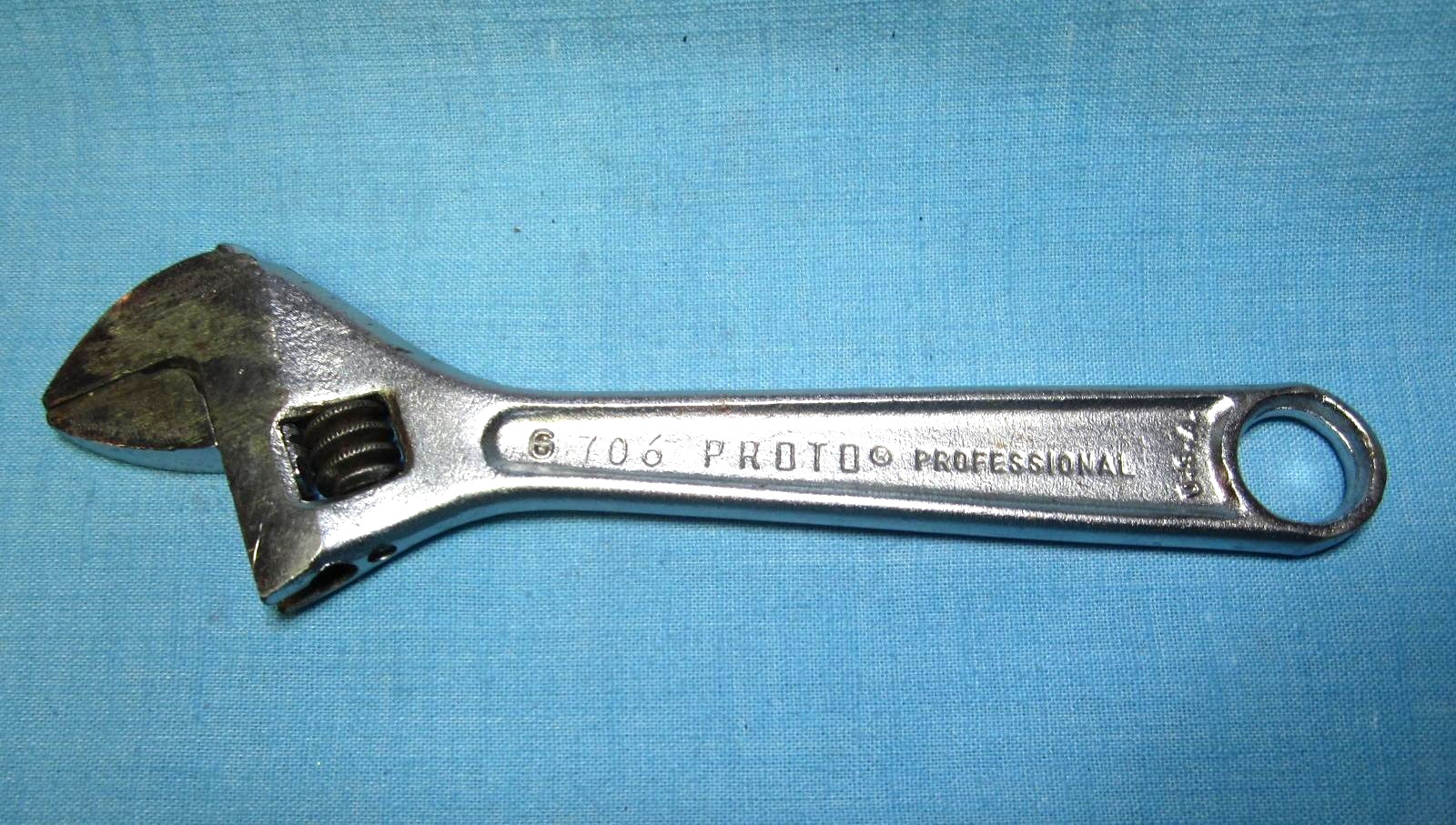 PROTO Professional 706 6" ADJUSTABLE WRENCH 150mm USA Crescent Wrench - Used