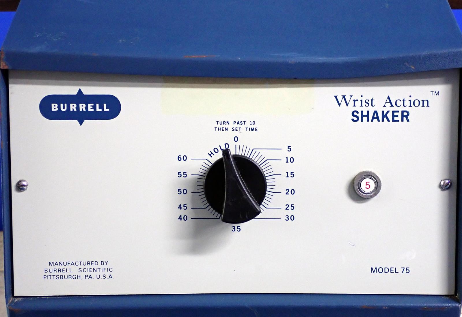 Burrell Scientific Model 75 Wrist Action Shaker with Power Cord