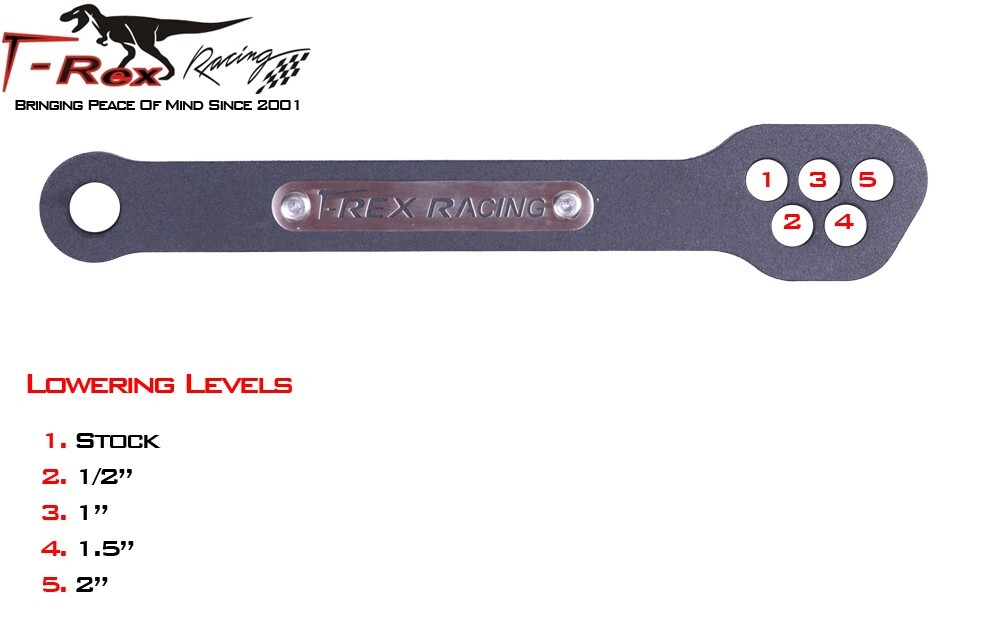 T-Rex Racing Kawasaki Ninja 400/500/Z400/Z500 Lowering Link Adjustable Kickstand