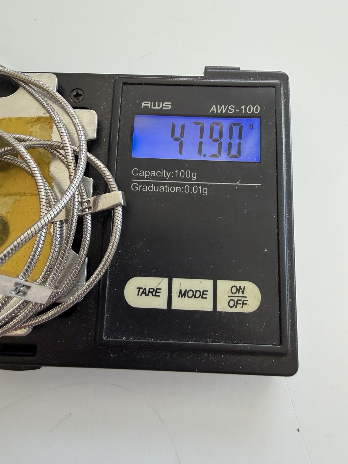 Signed Pedro Duran Spain SOLID REAL Sterling Silver 925 Necklace Geometric