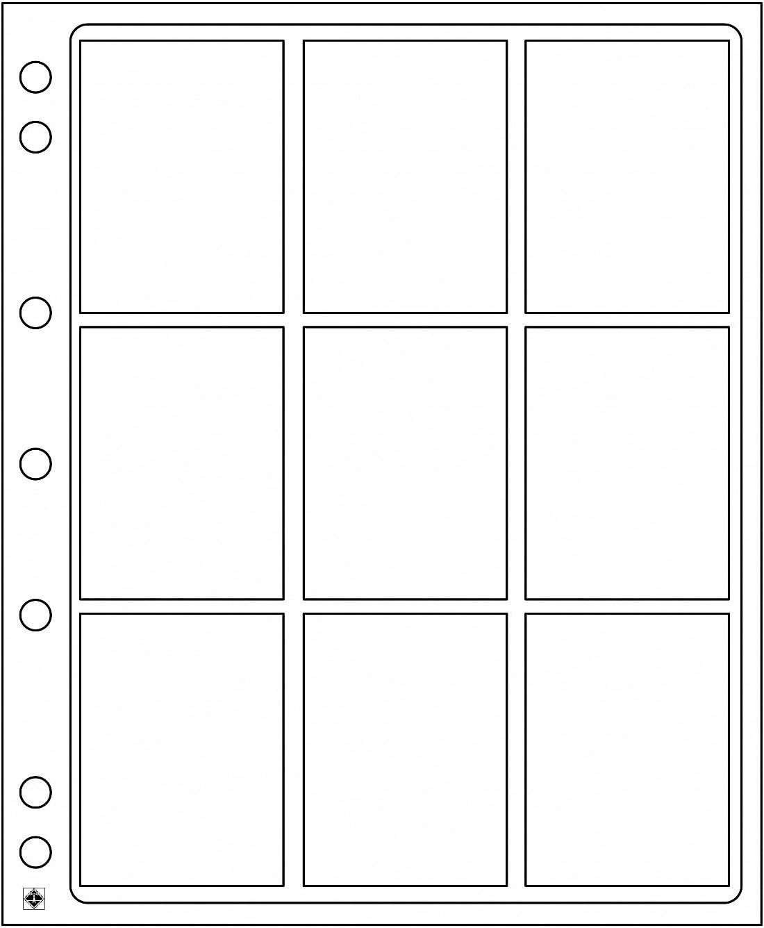 (10) CERTIFIED COIN SLAB PAGES LIGHTHOUSE ENCAP ALBUM PAGE FOR PMG PCGS