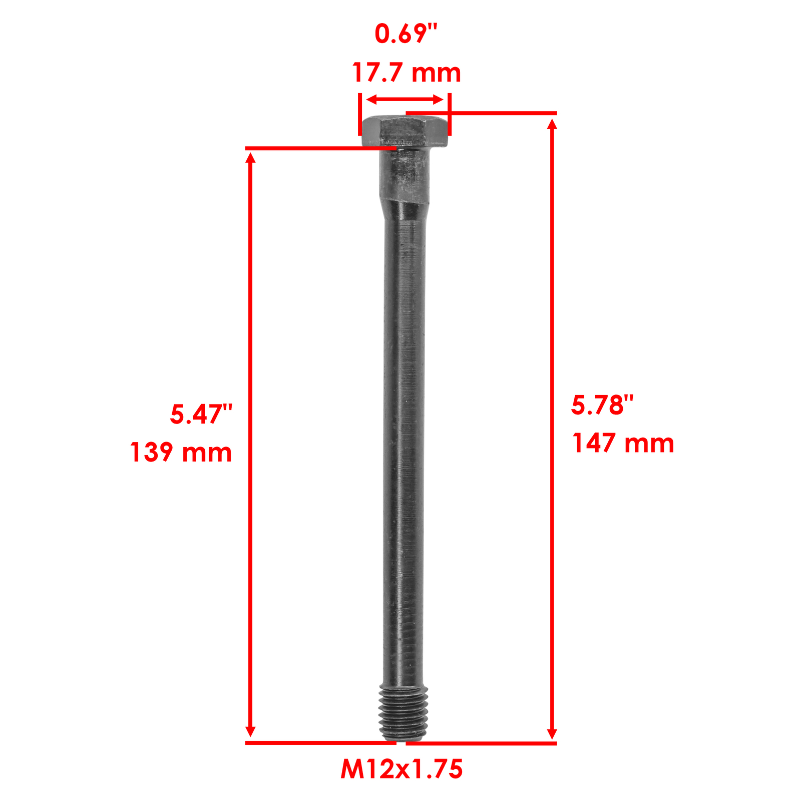 Primary Hex Clutch Bolt Screw for BRP Can-Am Commander / Max 1000 EFI 2014-2017