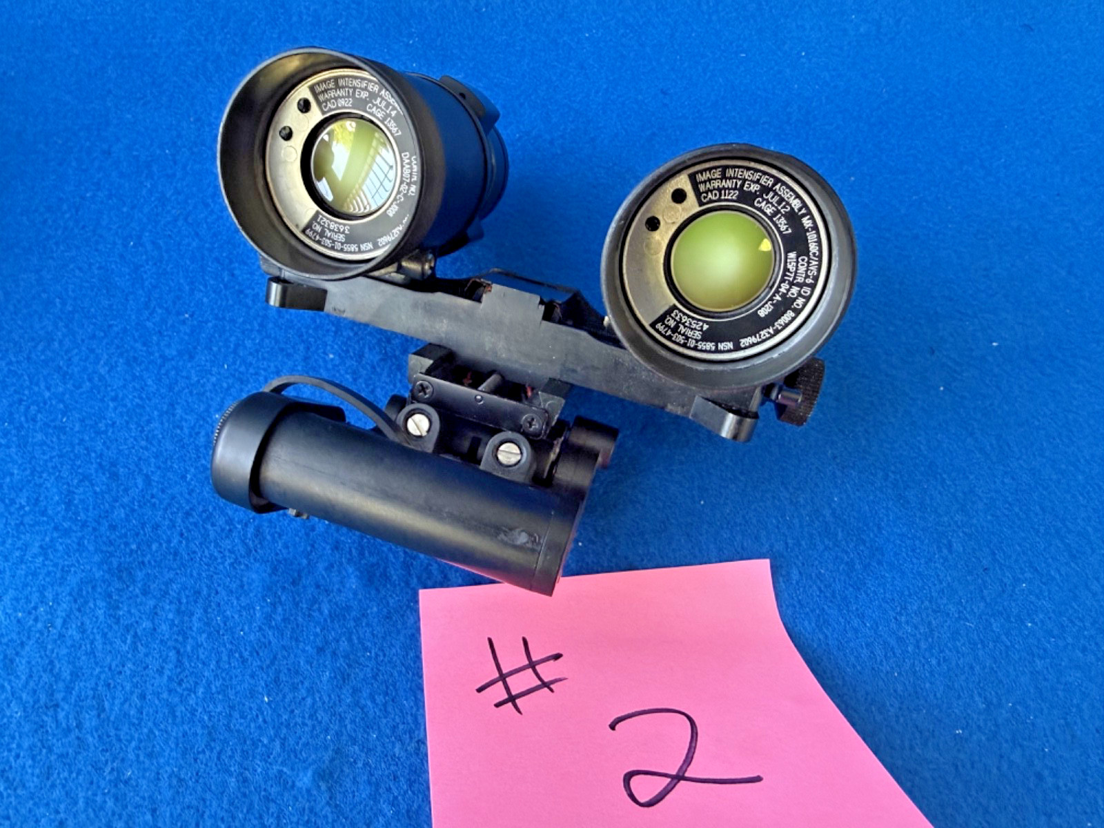 ANVIS 9 AN/AVS-9 Night Vision Goggles NVG OMNI VII TUBES #2