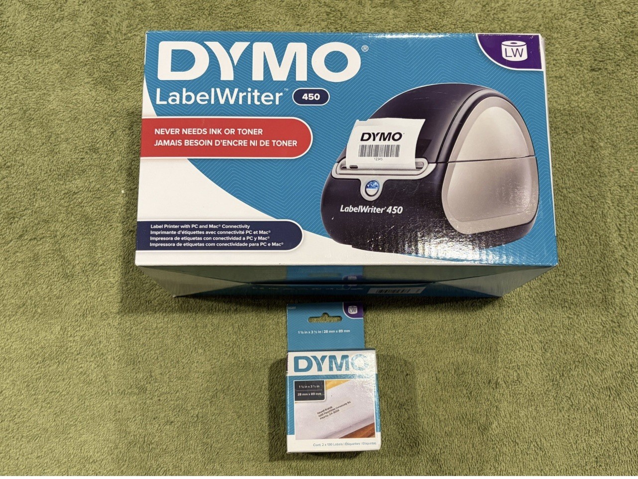 DYMO LabelWriter 450 Thermal Label Printer (For PC & MAC)