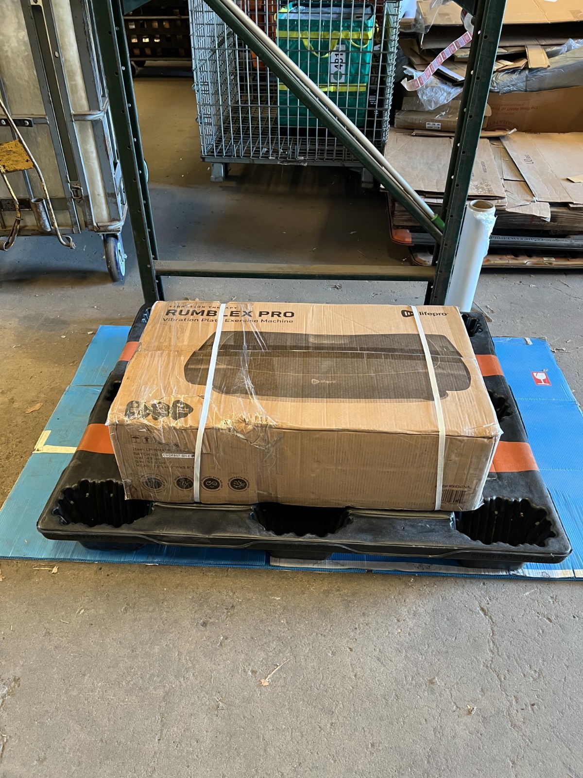 LifePro Rumblex Pro Vibration Plate Machines – Full Body Workout - BLACK - NEW