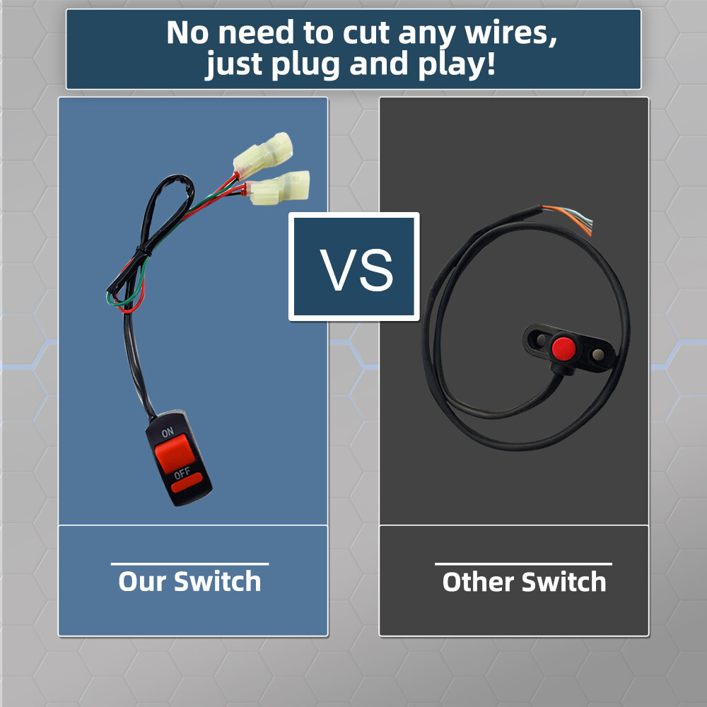 For Honda CRF125F CRF250F CRF110F Led Headlight Bar Lighting Kit Plug-N-Play