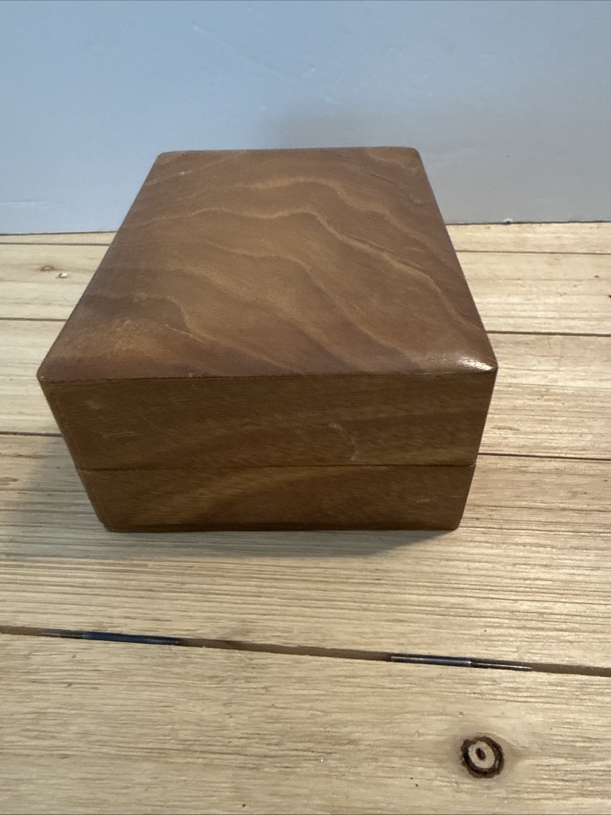 Vintage Bausch & Lomb Precision Machinist Spirit Level in Wood Case USA Rare