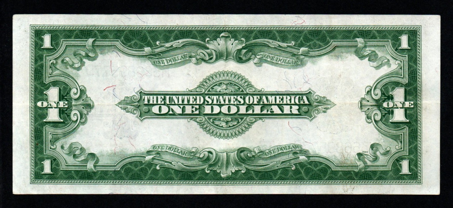 1923 $1 LARGE Size Beautiful AU+ Silver Certificate!
