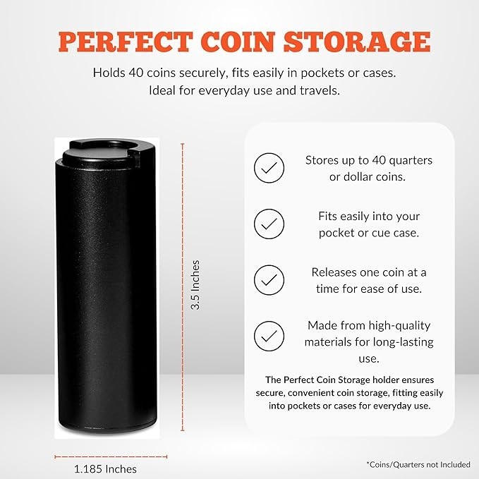 Coin Holders Quarter Dispenser (Aluminium)